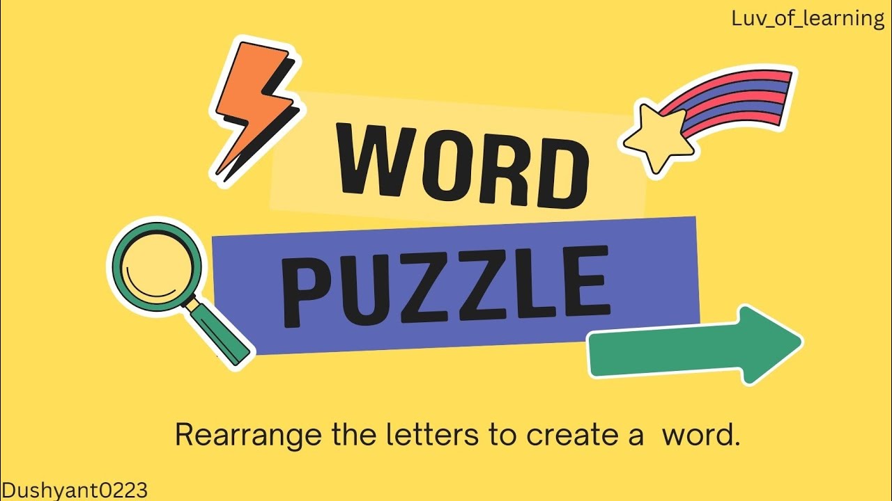 Can You Unscramble These? 🧩 Word Puzzle Challenge! #brainteasers #wordpuzzle #puzzles #funlearning  