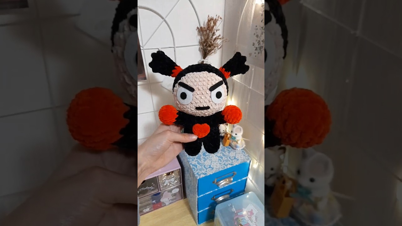 Garu a Crochet #amigurumicrochet #crochet #pucca #garu