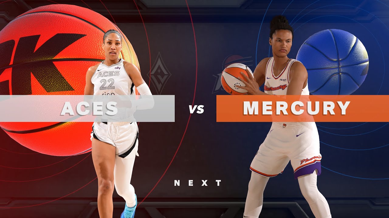 NBA 2K26| Aces vs Mercury | FINALS | Game 2 | NAIL-BITER!!! (2025 WNBA Season w/Aces)