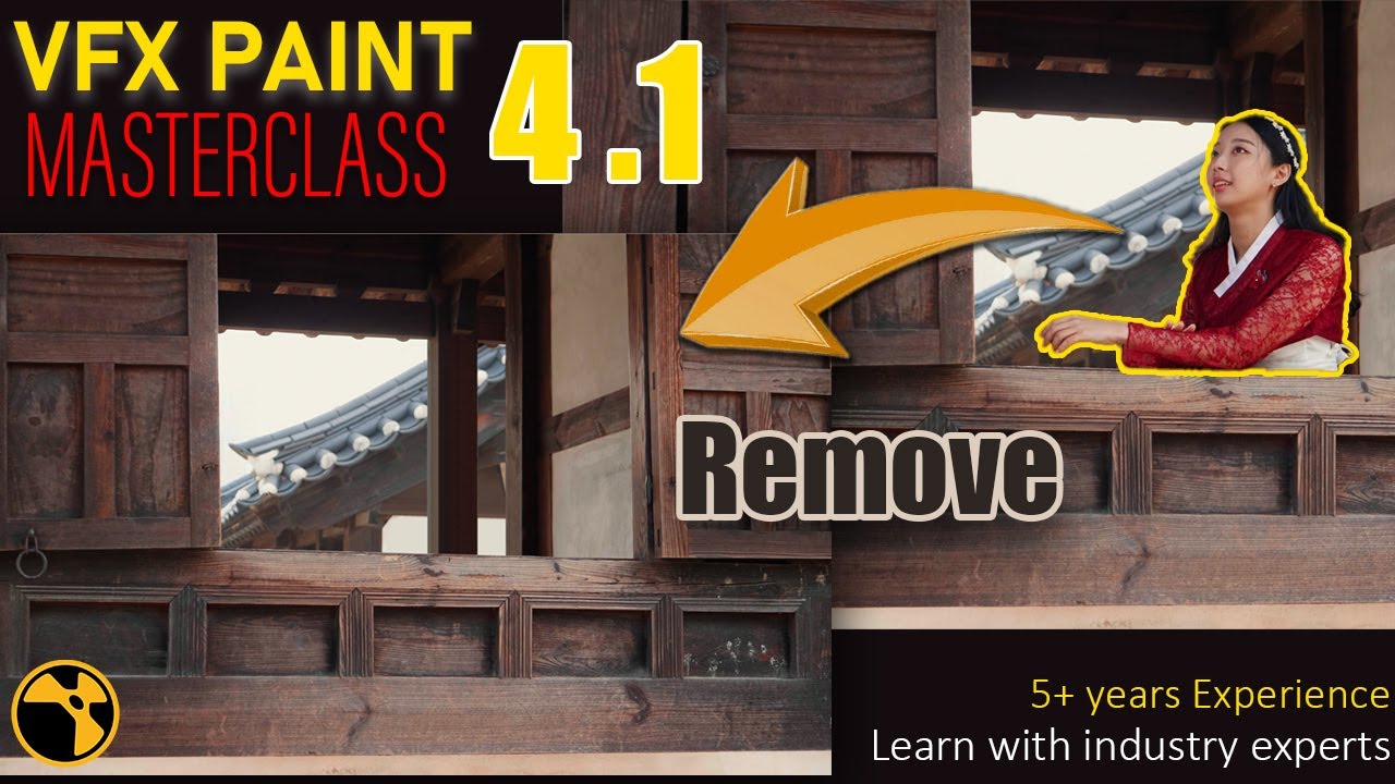 Removing Character from Shot in Nuke Tutorial  | VFX Paint Master Class | Module 4.1