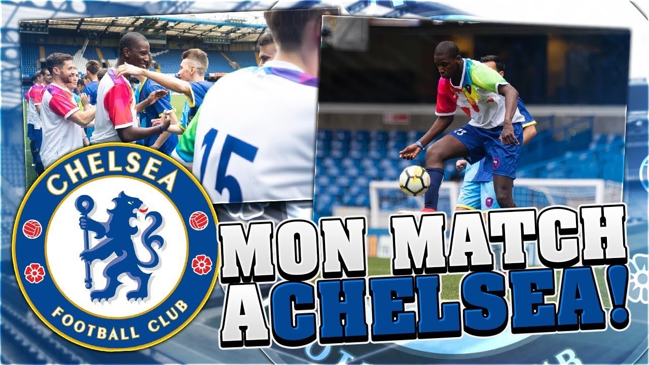 JE JOUE AU FOOTBALL A CHELSEA ! MATCH À STAMFORD BRIDGE
