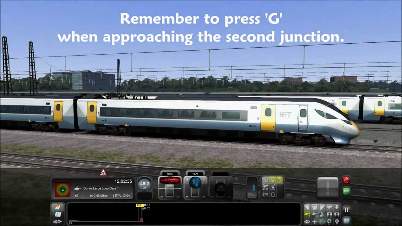 Train Simulator 2013 - Super Express speed trails walkthrough