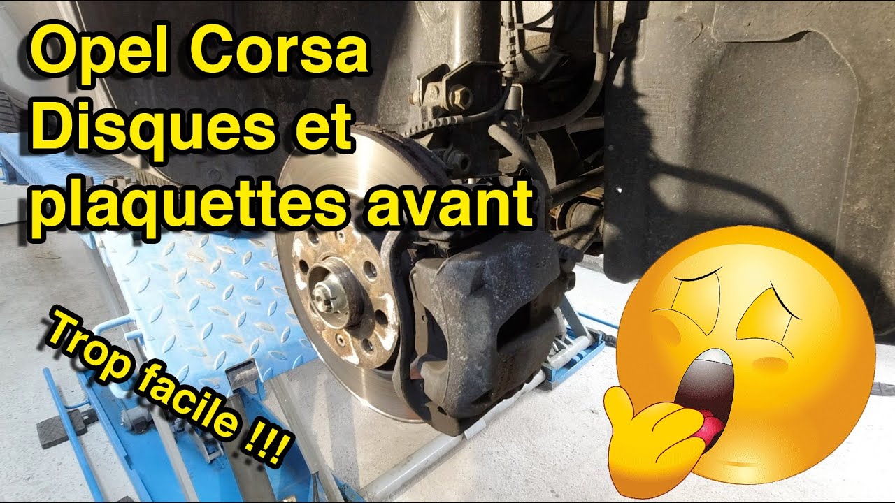 [COMMENT REMPLACER DISQUES ET PLAQUETTES OPEL CORSA]