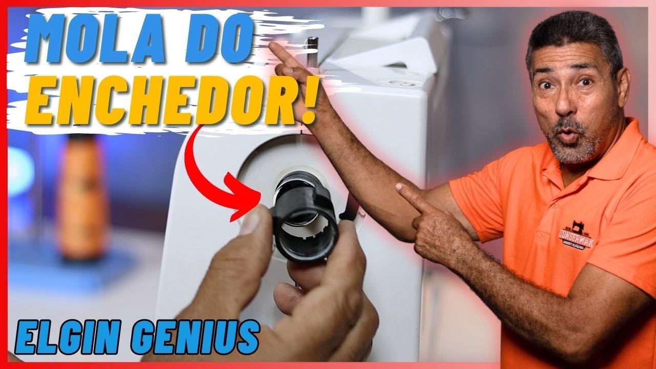 COMO COLOCAR A MOLINHA DO ENCHEDOR DA BOBINA? | ELGIN GENIUS