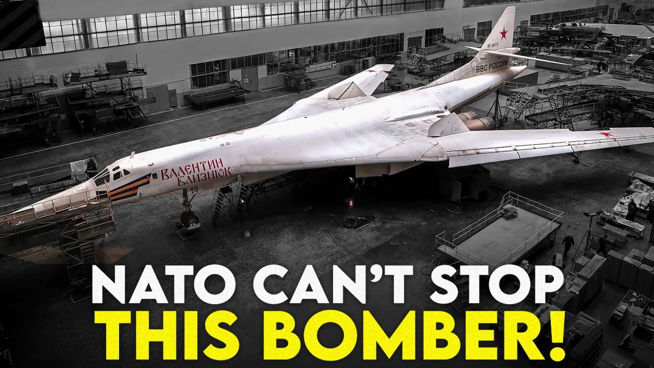 ШОК: Россия представила модернизированный бомбардировщик Ту-160М2!
