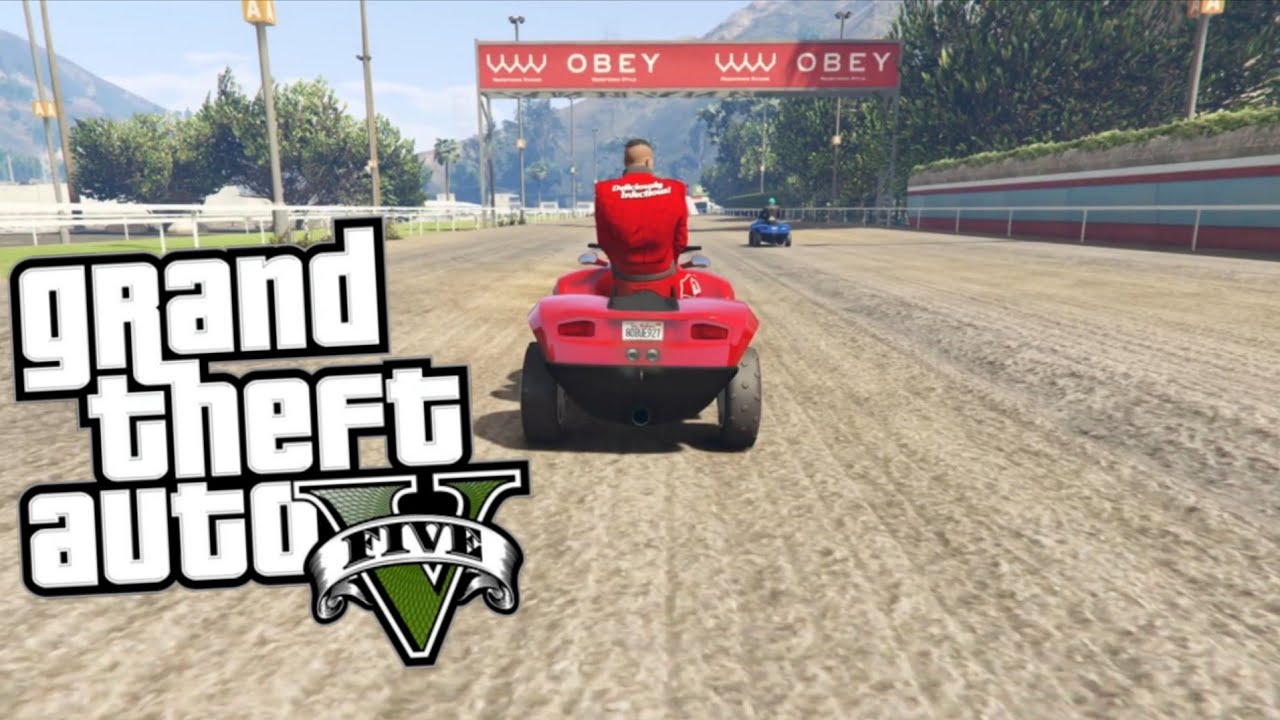 GTA V Online: CORRIDA DRENO PLUVIAL com o BLAZER AQUA! PS4 Pro