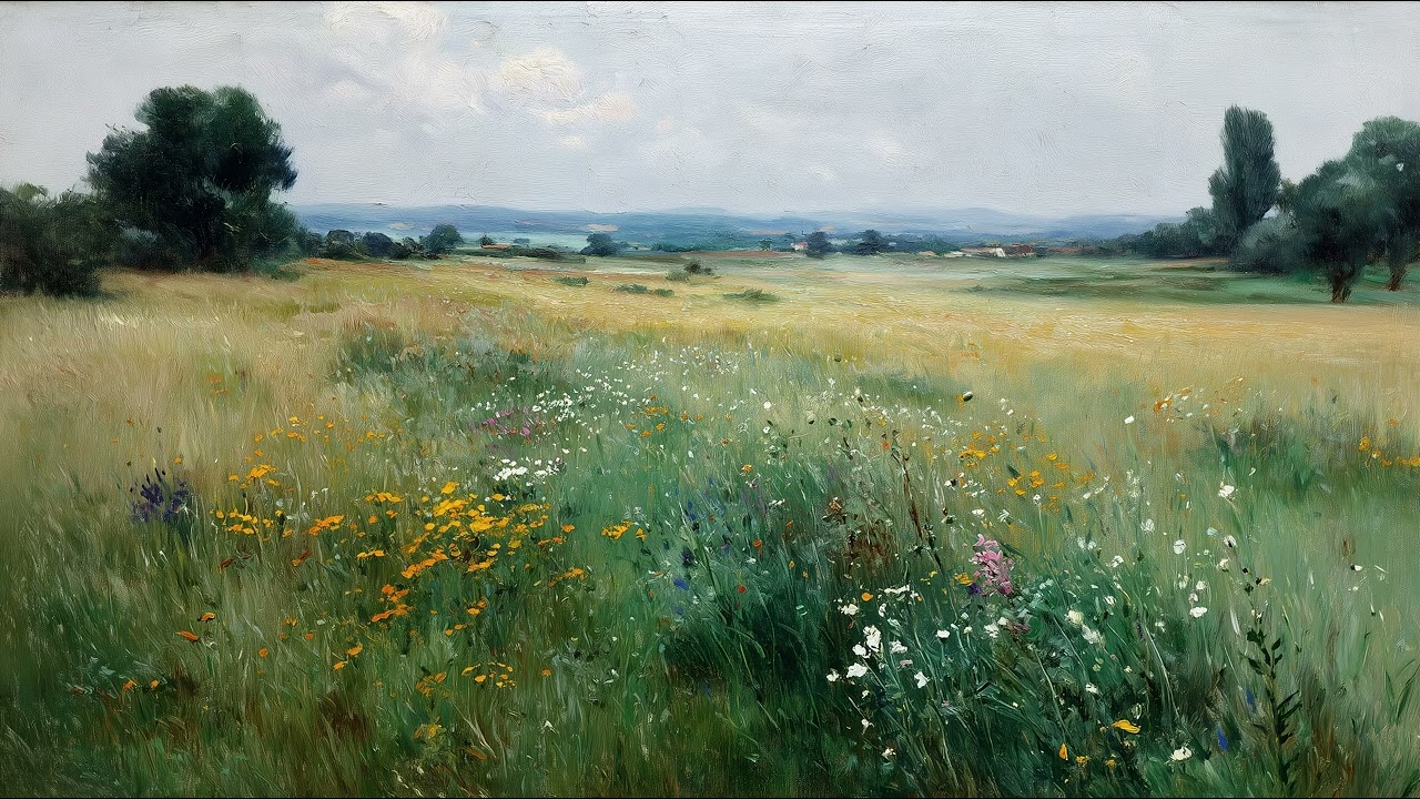 Wildflower Field/ Art For Your TV/ Open House/TV Art Screensaver