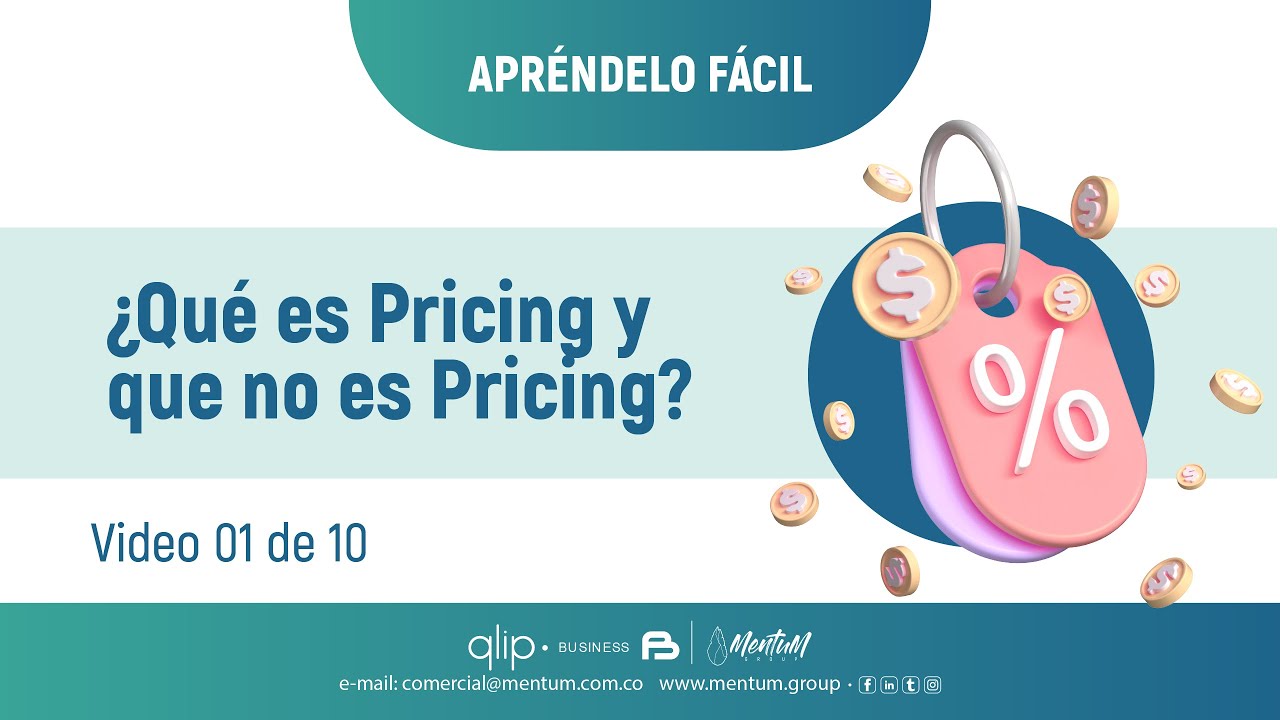 &iquest;Qu&eacute; es y qu&eacute; no es Pricing ?