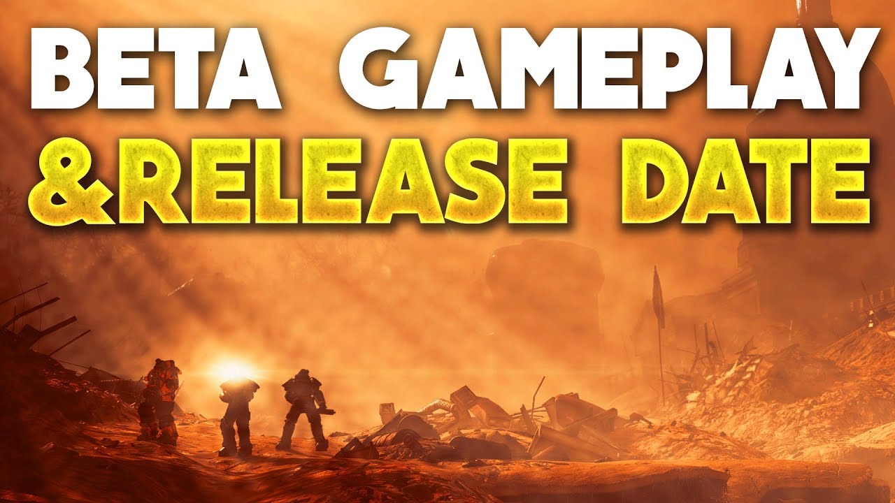 Fallout 76 Beta, Release Date & Multiplayer Gameplay!