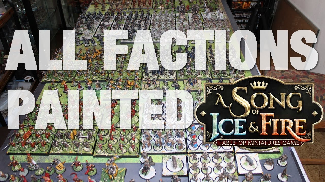 ASOIAF Miniatures game army showcase