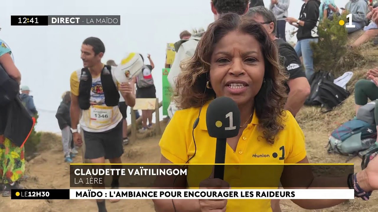 Grand Raid 2025 : dans la montée du Maïdo avec Claudette Vaïtilingom