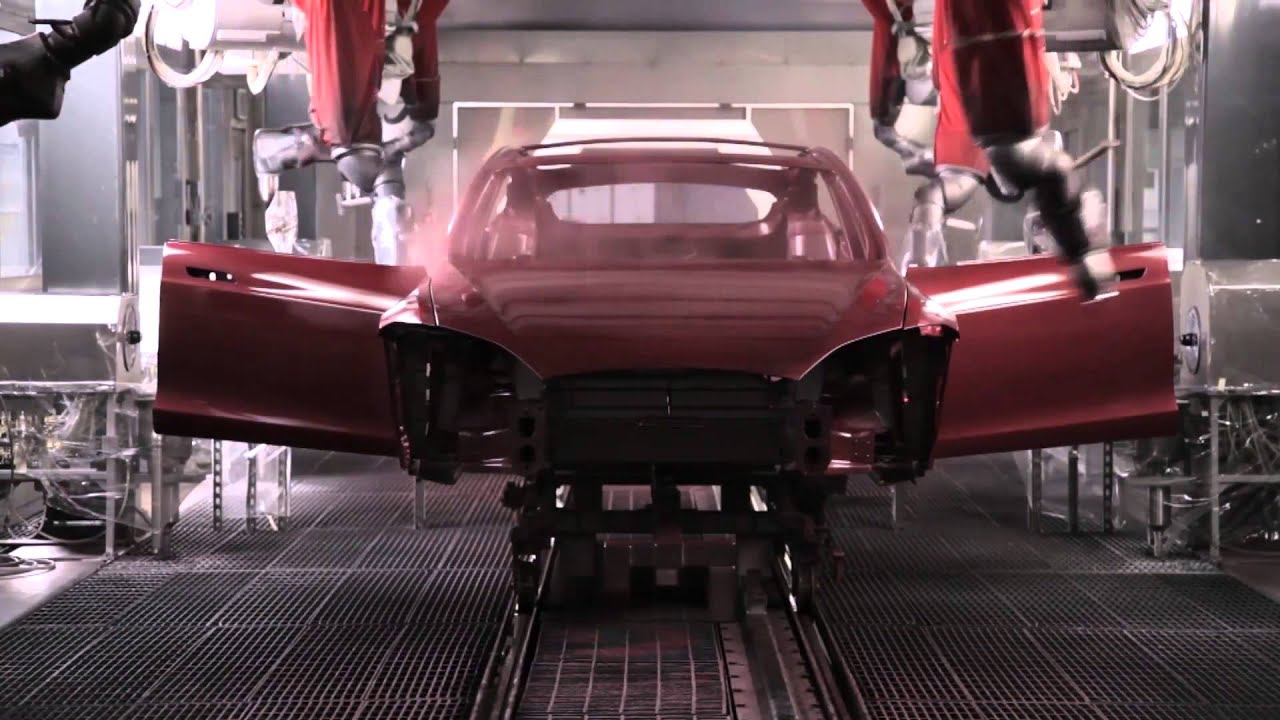 Tesla Factory - Model S Production Paint | AutoMotoTV