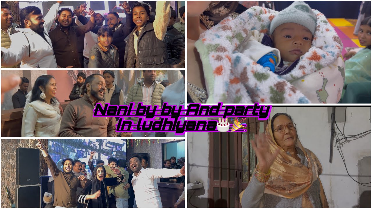 Pre Lorhi celebrating In ludhiana First lorhi of little boy 👦 🎉🎂| Nani ji ko kiyaa By By 🥺🫂♥️