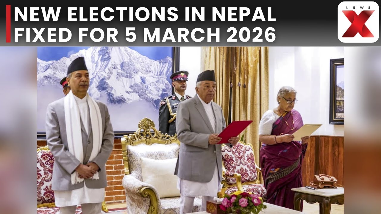 Nepal PM Sushila Karki: House of Representatives dissolved; Nepal prepares for polls | NewsX