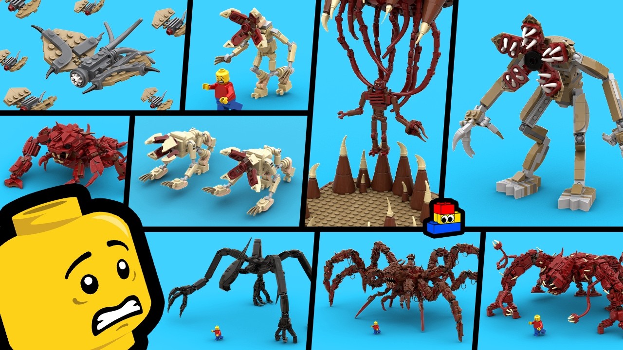 LEGO Stranger Things: How to Build EVERY Monster