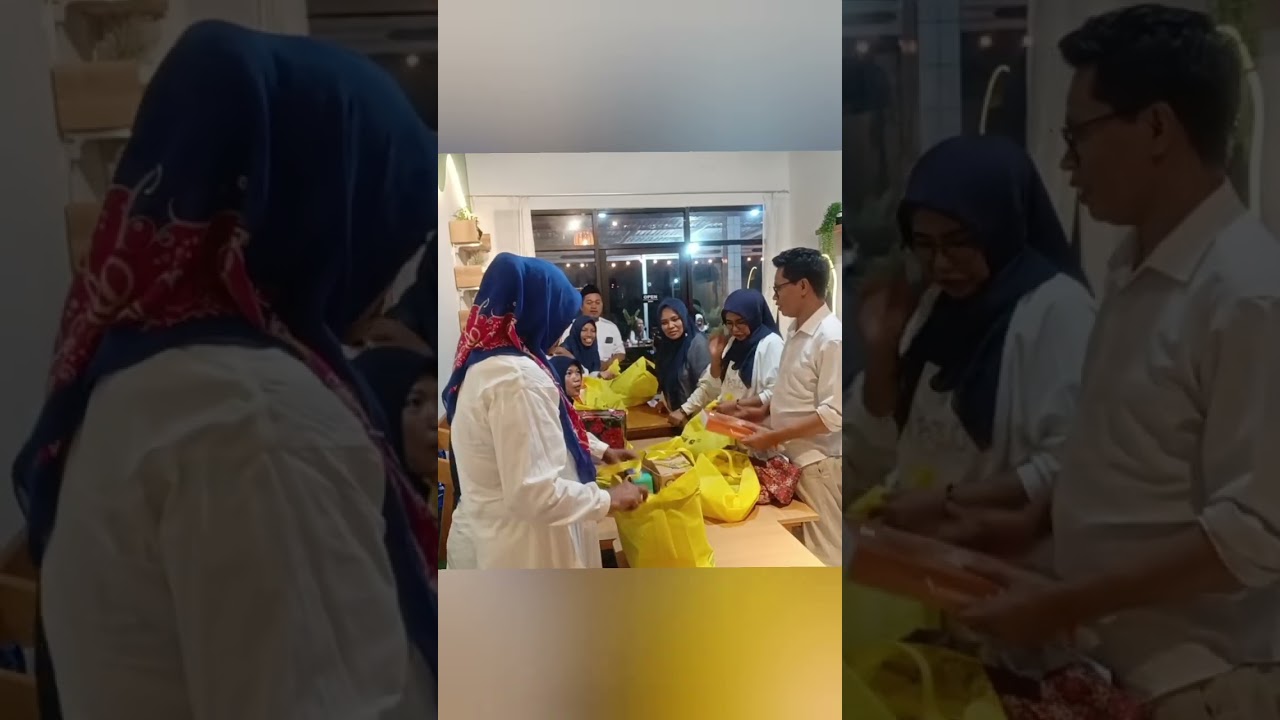 Aktifis SGI Damsel dan sojol utara bukber dan tukar kado