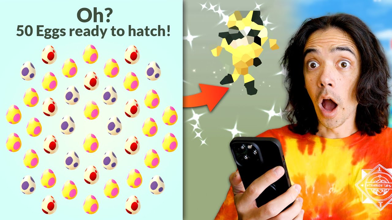 Hatching 50 Pok&eacute;mon GO Eggs in 24 Hours!