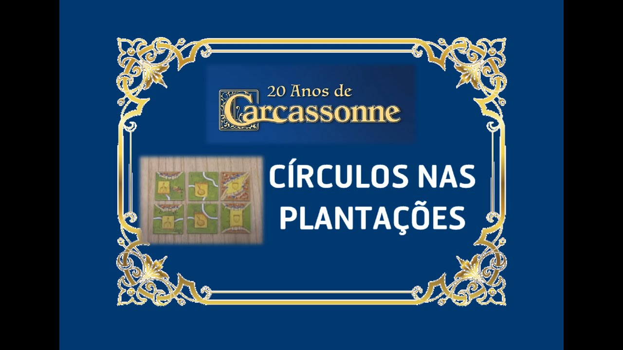 Como jogar Carcassonne | CÍRCULOS NAS PLANTAÇÕES - uma mini-expansão para Carcassonne