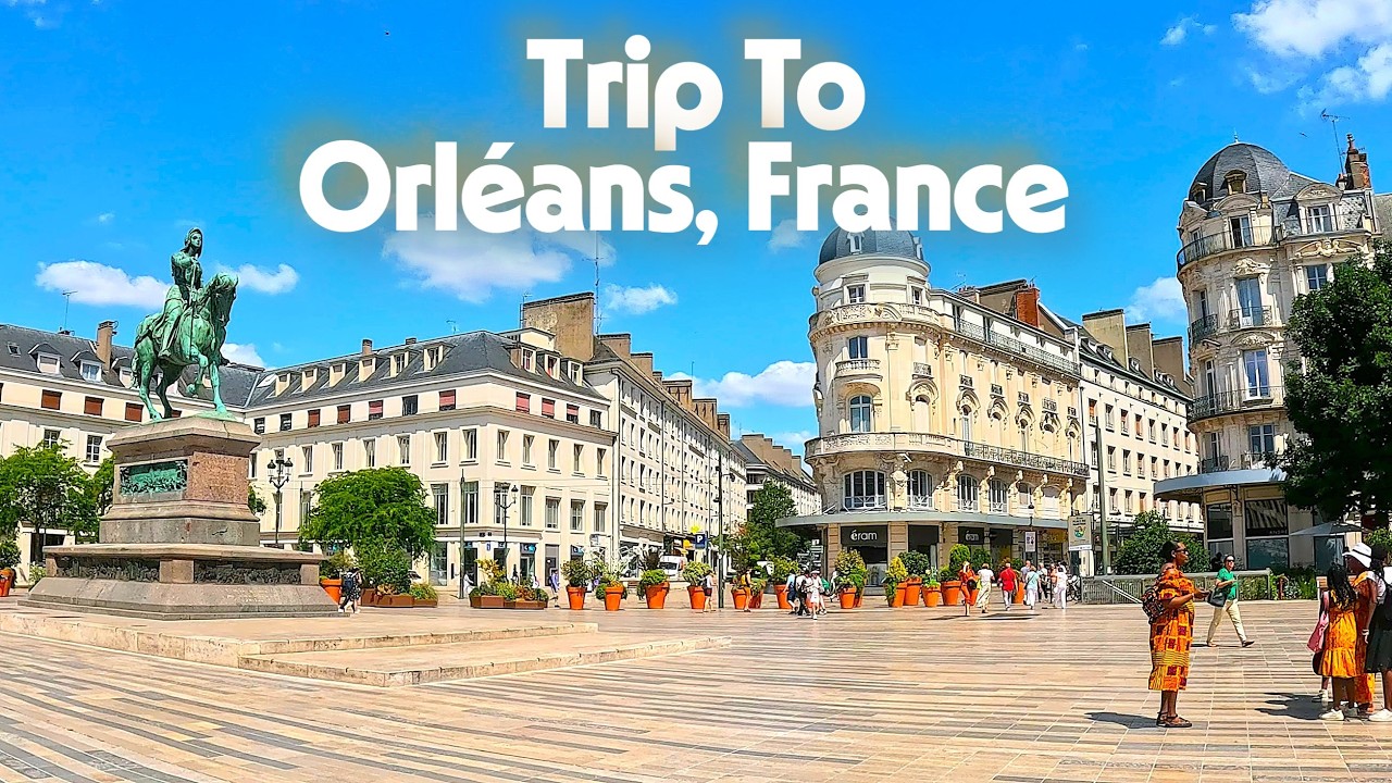 France Vacation | Pool Days, Orléans City Trip & Food #1