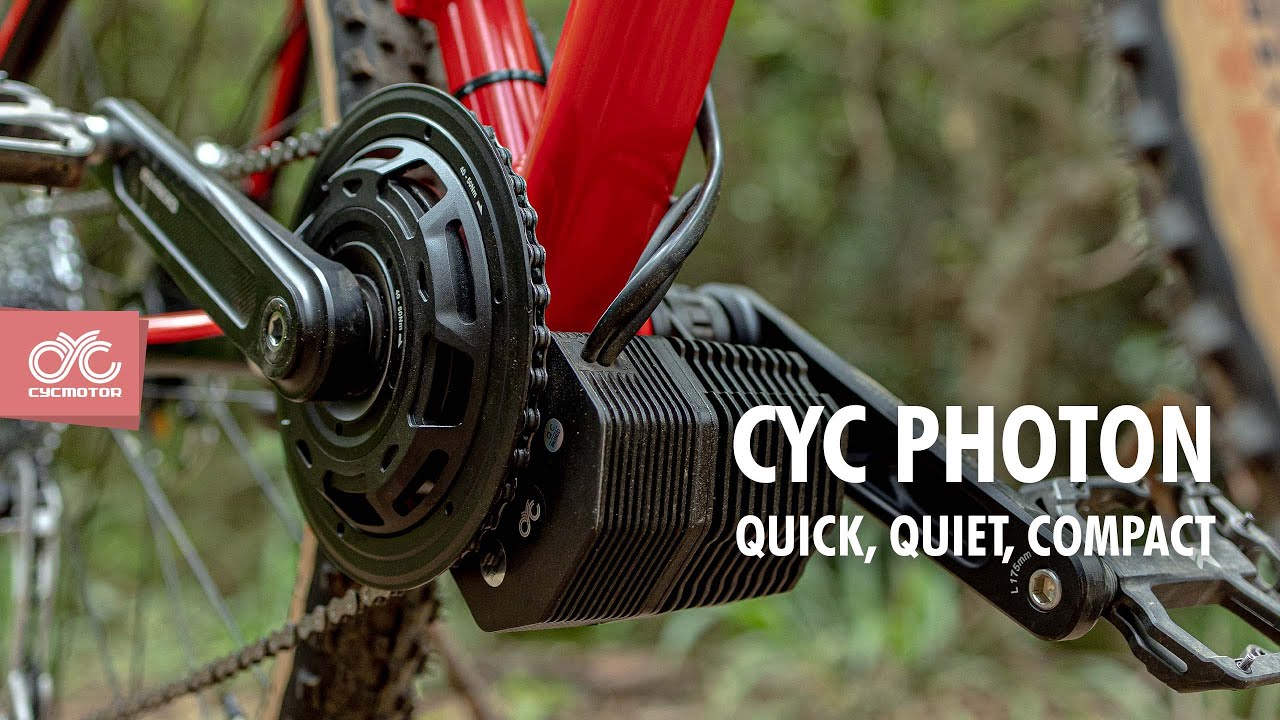 It's finally here! Introducing the CYC Photon – ebike mid-drive conversion system LIKE NO OTHER