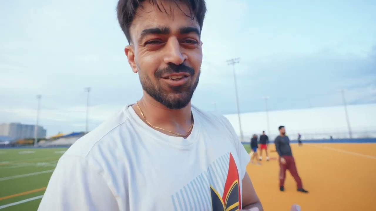 Workout in brampton park (warm-up, shuttle run) 