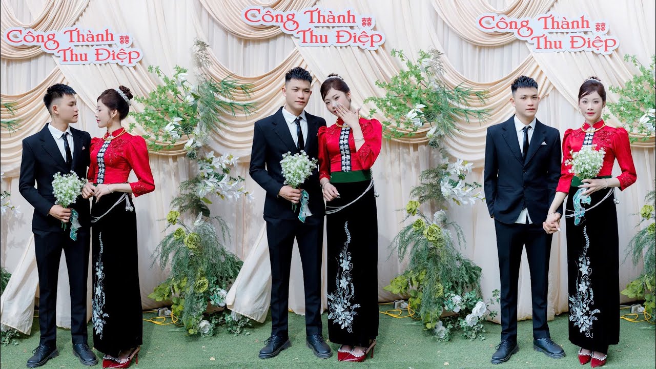 TOÀN CẢNH LỄ THÀNH HÔN  CR: CÔNG THÀNH & CD: THU ĐIỆP BẢN NÀ ỚT - XÃ PHIÊNG PẰN