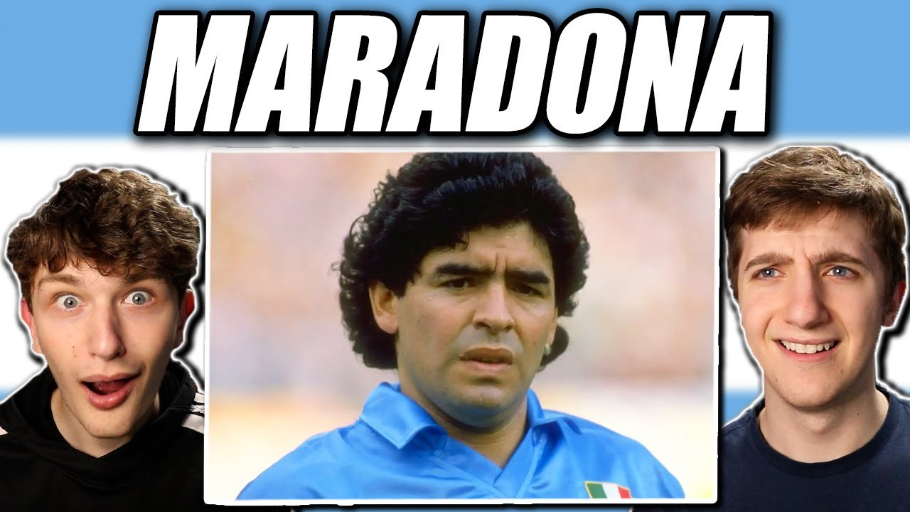 Americans FIRST Reaction to Maradona (20 Best Goals)