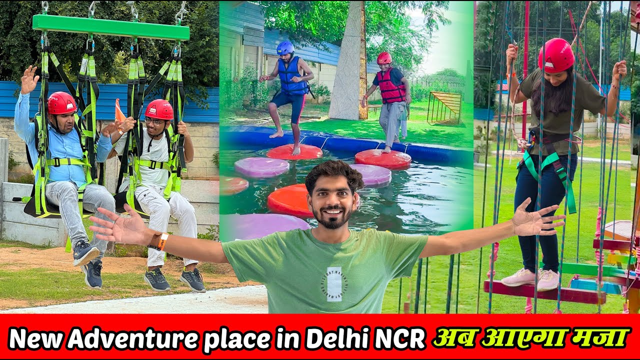 Elevate adventure park Ticket price | Takeshi's Castle park | Best place for adventure in Delhi ncr
