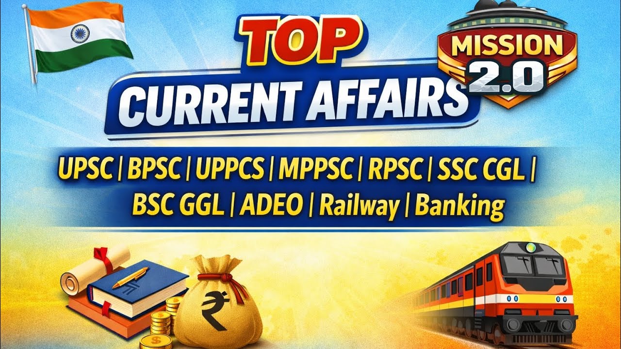 Today Current Affairs MCQs | 2 Feb 2026 | Most Important for All Exams