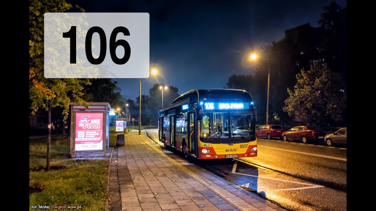 [106] Autobusem po Warszawie: Młynów - Browarna (stara trasa)