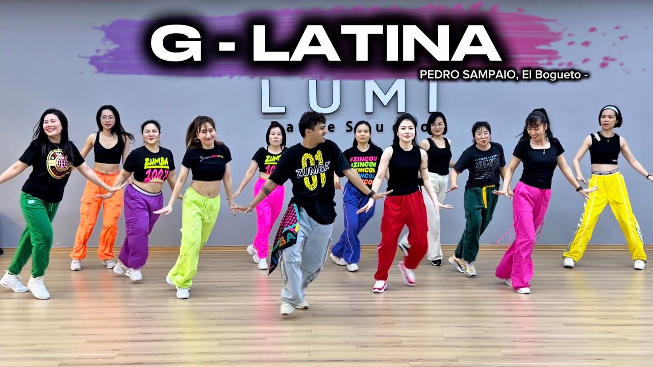 G-LATINA By PEDRO SAMPAIO, El Bogueto | Zumba Fitness | Happy Mehra Choreography 