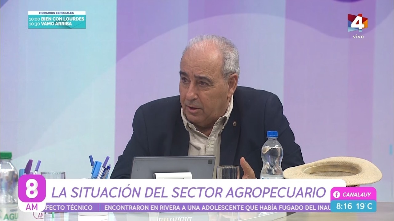 8AM - Alfredo Fratti sobre la situación del sector agropecuario