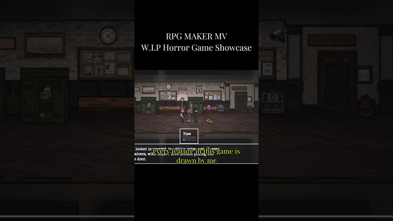 RPG MAKER Horror Game WIP Showcase 