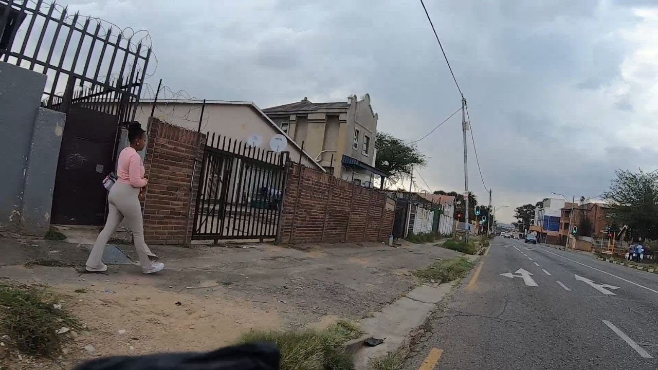 South Africa Turffontein Johannesburg/Long Ride on a Windy Day