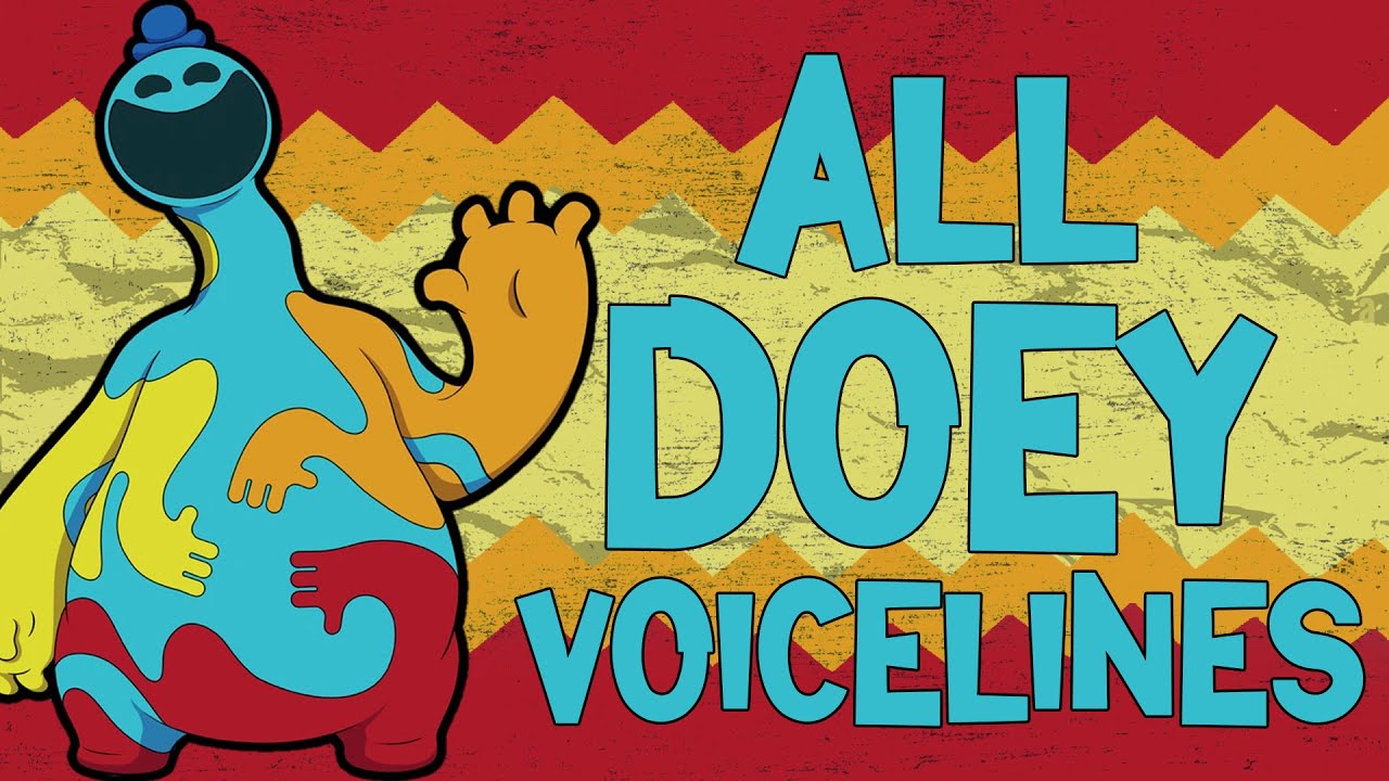 ВСЕ ГОЛОСОВЫЕ ЛИНИИ Дойи - Poppy Playtime Глава 4