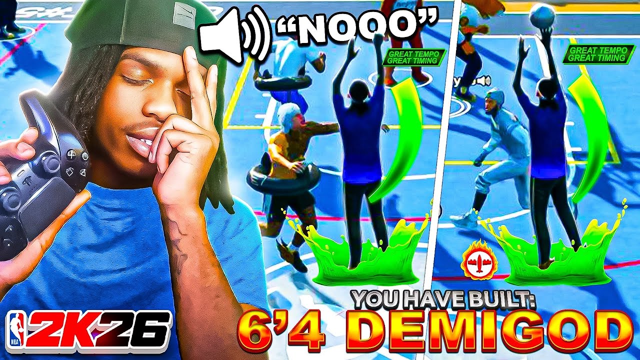 *NEW* OVERPOWERED 6'4 META PG BUILD Gets UNLIMITED ATTRIBUTES BEST POINT GUARD BUILD NBA 2K26