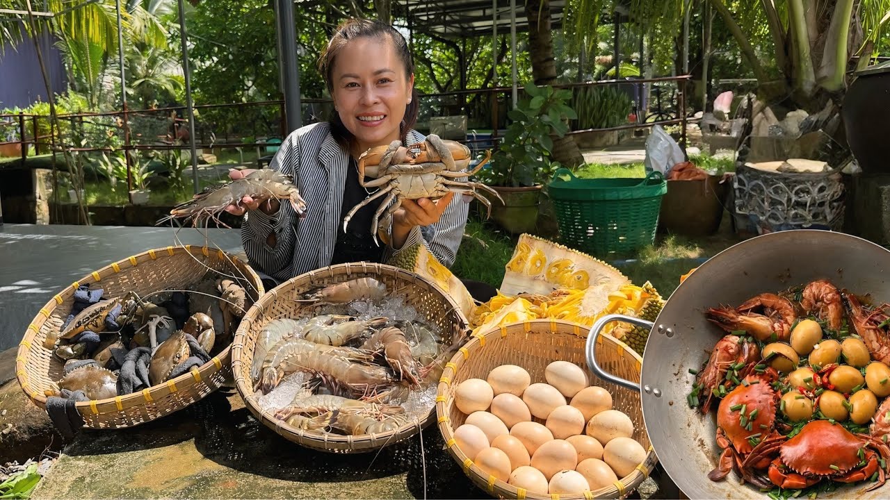 KẾT THÚC CHUYẾN MIỀN TÂY/ĐỘC LẠ VỚI MÓN TÔM CUA THIÊN NHIÊN 
