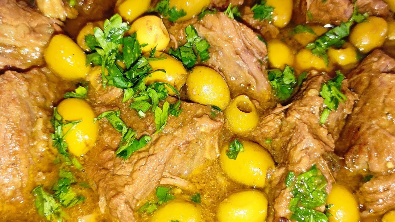 طاجين زيتون عصري عراسي حصري طاجين الزيتون أعراس #شربة_أعراس_ولائم_طاجين_الزيتون_عراسي