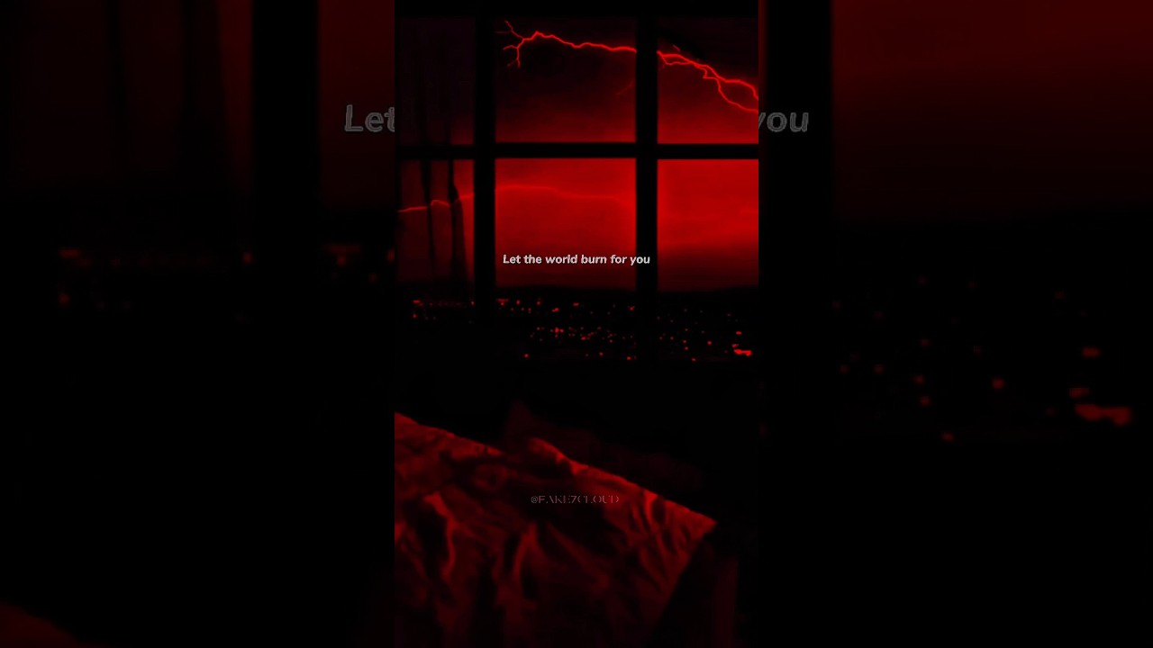 LET THE WORLD BURN | Chris Grey | Aesthetic | Audio | Lyrics | 