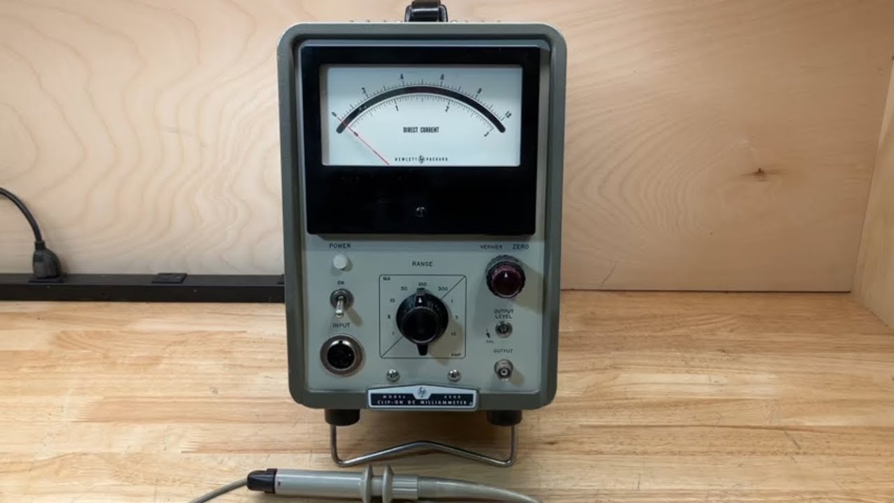 HP 428B Clip On DC Milliammeter