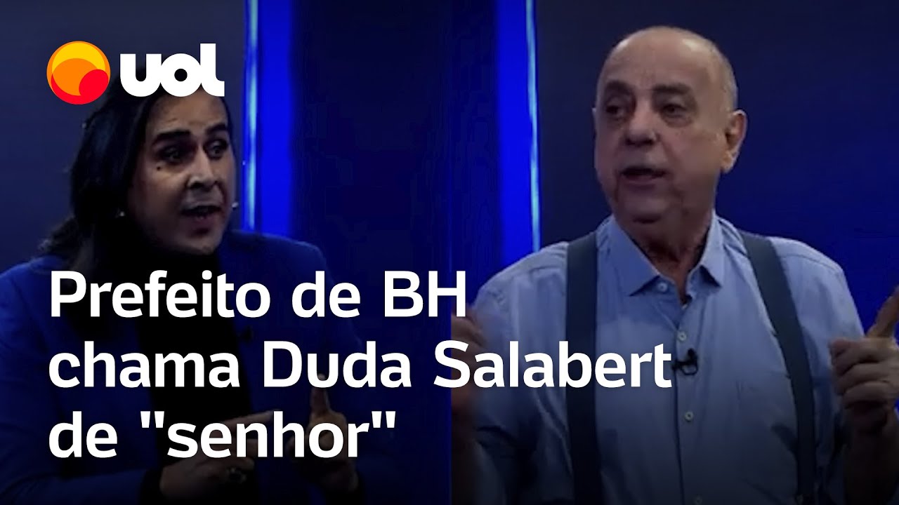 Debate da Band: Prefeito de BH chama candidata trans de 