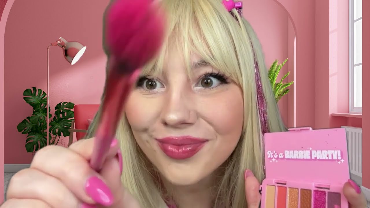 ASMR Barbie💖 Gives You A FULL Barbie Makeover!👛✨
