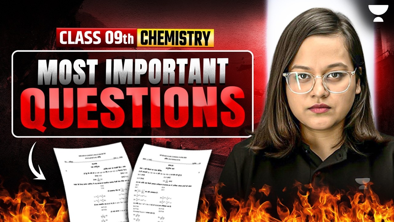 NCERT Most Important Questions || Class 9 Chemistry || Nikita Ma'am