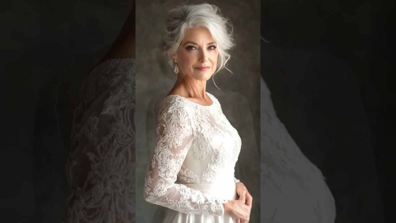 Elegant Wedding Dresses for Women OVER 50!
