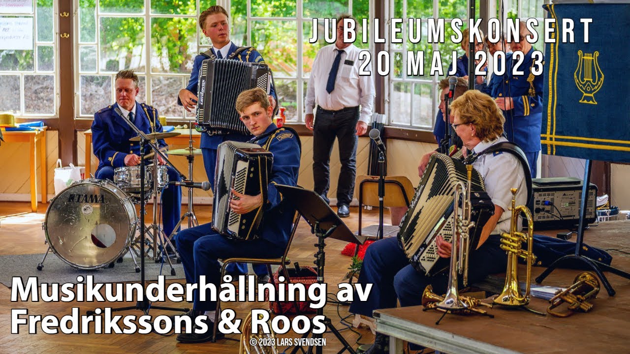 Jubileumskonsert 20 maj 2023 - Fredrikssons & Roos