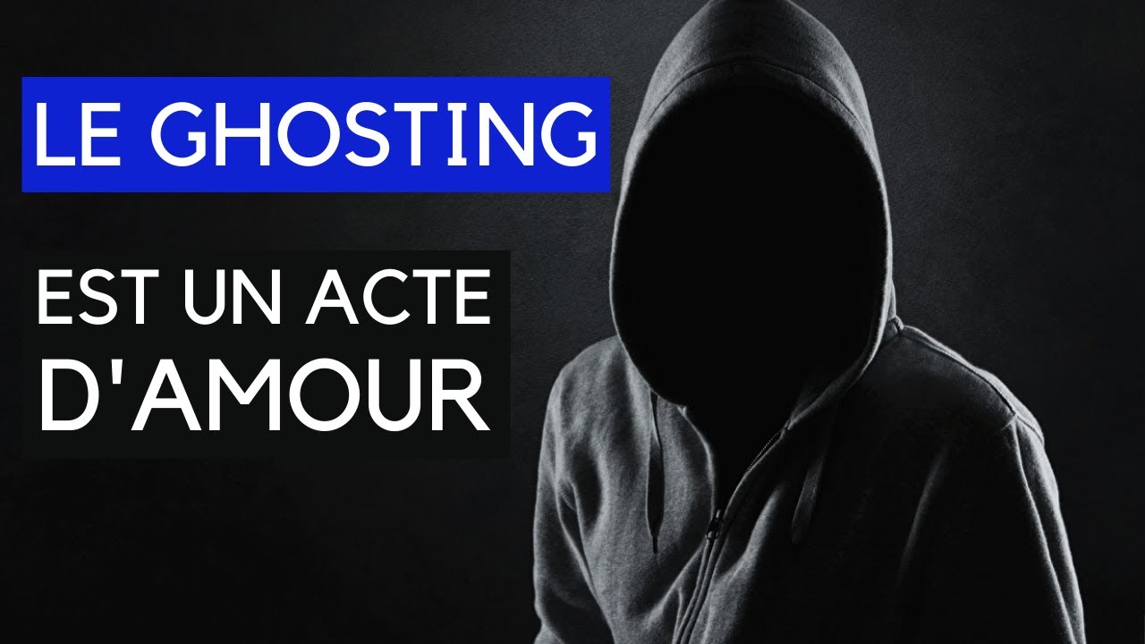 L'épidémie de ghosting peut sauver des vies...