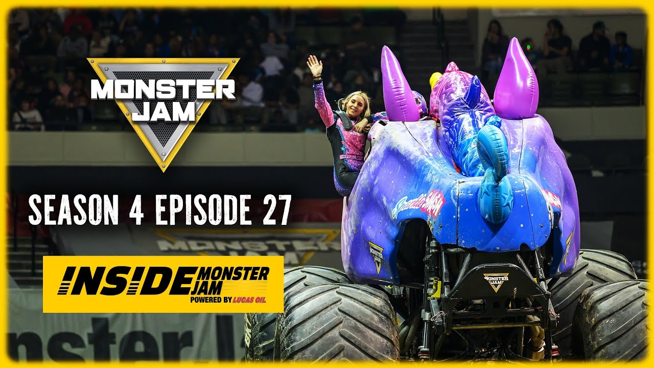 Inside Monster Jam – Season 4 – Episode 27 – Jamie Sullivan & Sparkle Smash