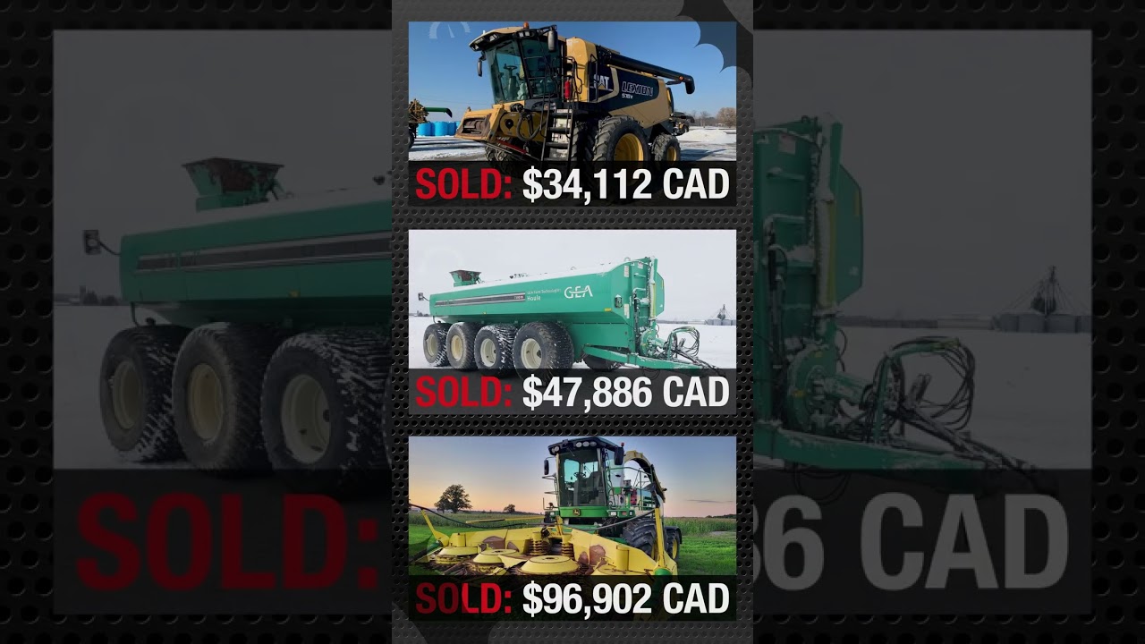 Canadian Equipment Auction Results - December 21-22, 2022