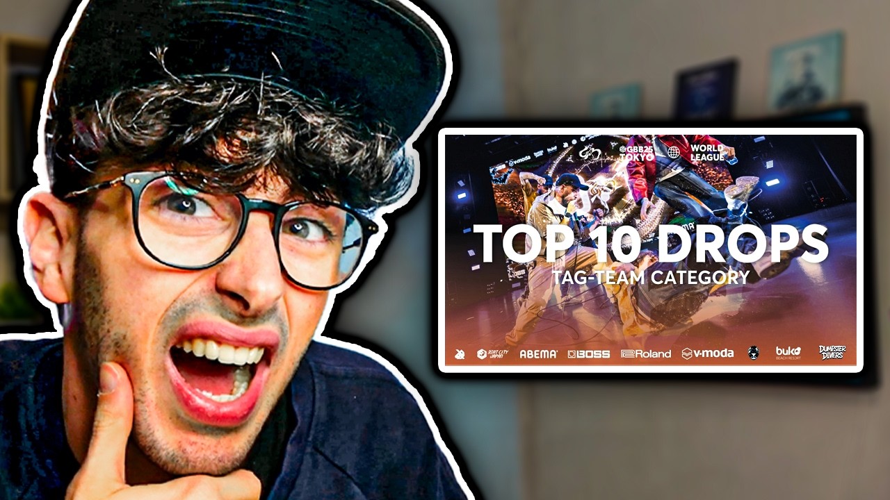 BLACKROLL REACTS to TOP 10 GBB25 Tag Team DROPS