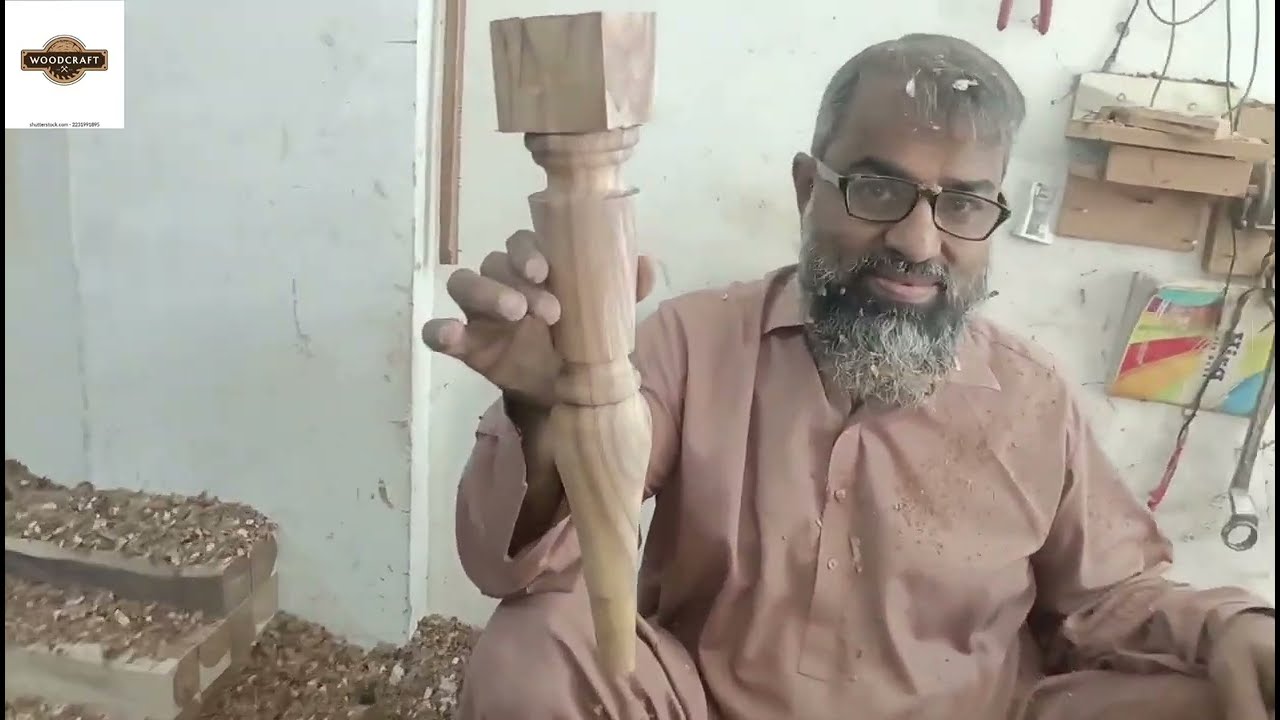 WOODCRAFT  | Interior | Beautiful | Leg With | Chair 🪑 | Woodworking | Lathe Machine